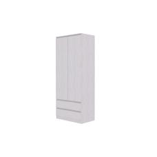 Шкаф 2-х створчатый комбинированный "Бриз-1"