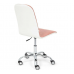 Кресло офисное RIO розовый/белый