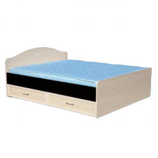 Кровать с ящиками "Волна 1600"