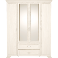 Шкаф для одежды 4-х дверный с зеркалом "Венеция" №2