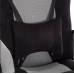 Кресло "Driver (22) флок/ткань, черный/серый, 35/TW-12" КОЛИЧЕСТВО ОГРАНИЧЕНО!!!