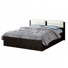 Кровать "Фиеста" NEW 1,6 м с мягким изголовьем