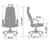 Кресло для руководителя "LK-11 CH" хромированное пятилучье,износостойкий перфорированный материал NewLeather из натуральной кожи